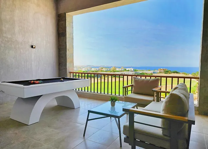 Soma Bay - Luxury 3 Bedroom Penthouse - Panoramic Sea View, Free Pool And Beach Access